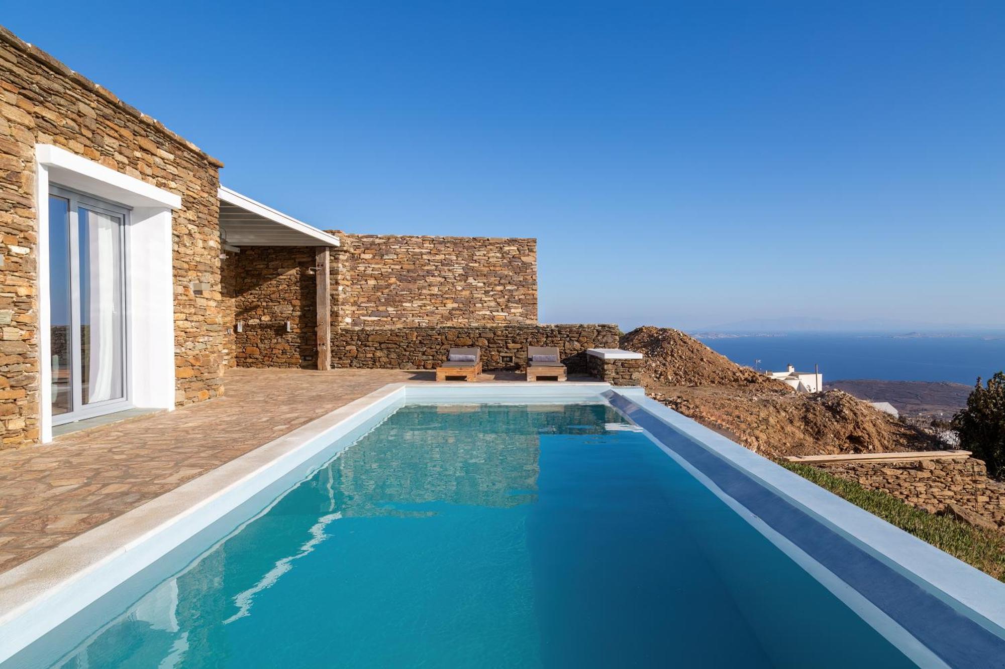 Villa Leonora Tinos Arnados Eksteriør billede