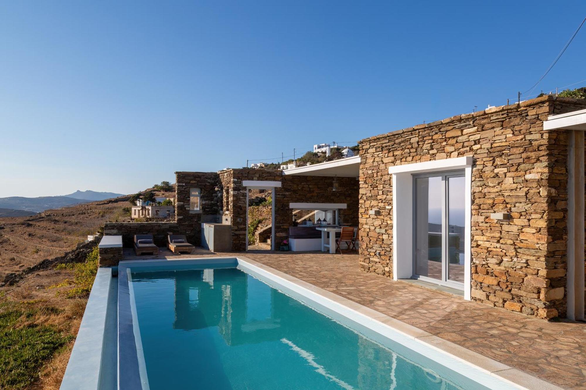 Villa Leonora Tinos Arnados Eksteriør billede