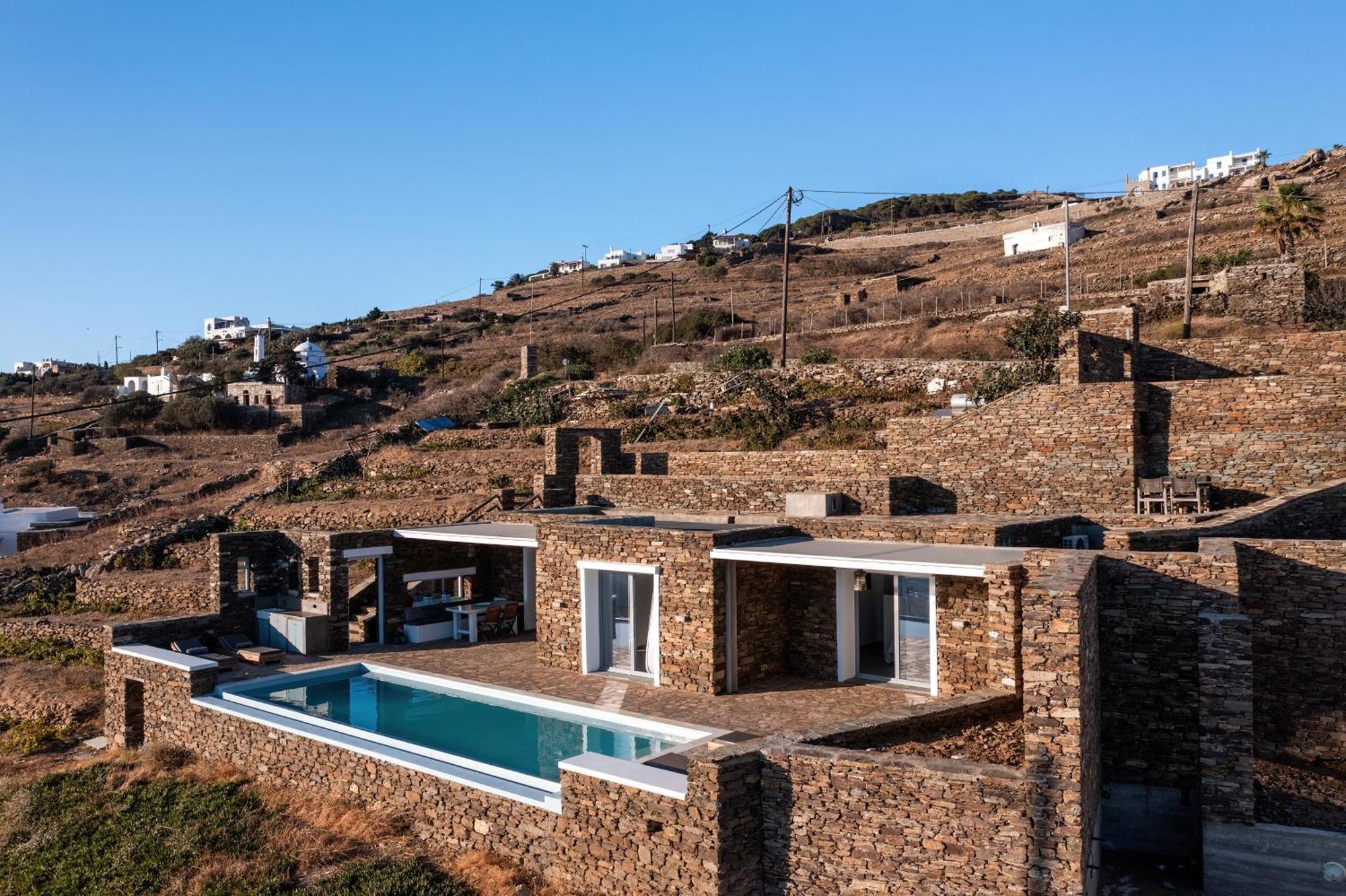 Villa Leonora Tinos Arnados Eksteriør billede
