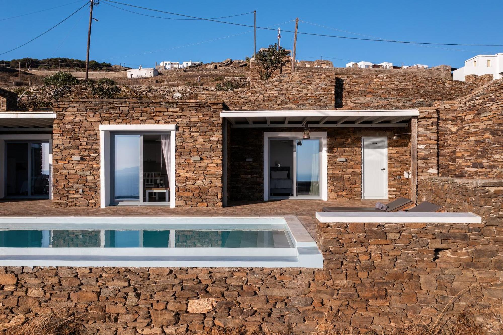 Villa Leonora Tinos Arnados Eksteriør billede