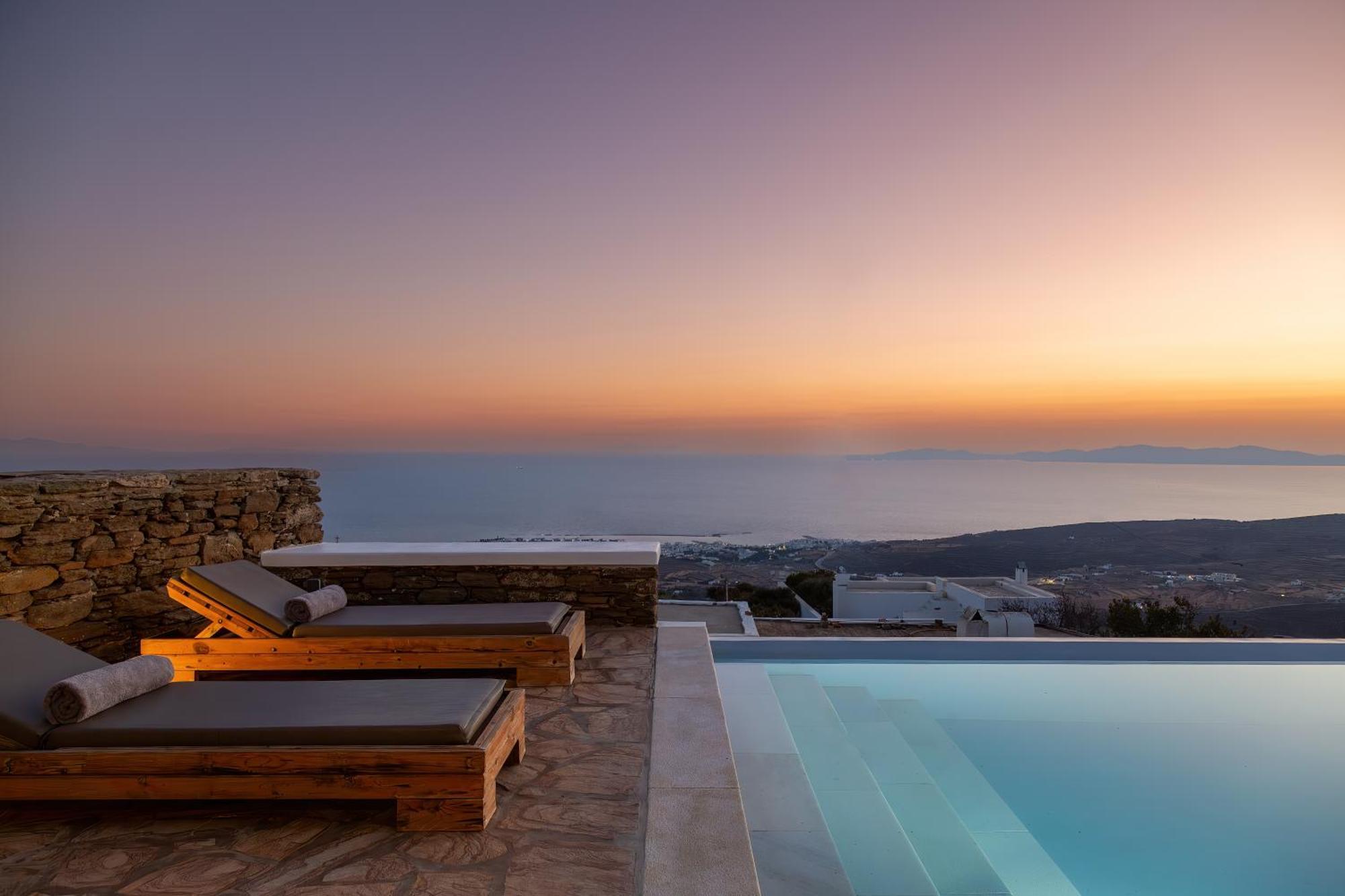 Villa Leonora Tinos Arnados Eksteriør billede