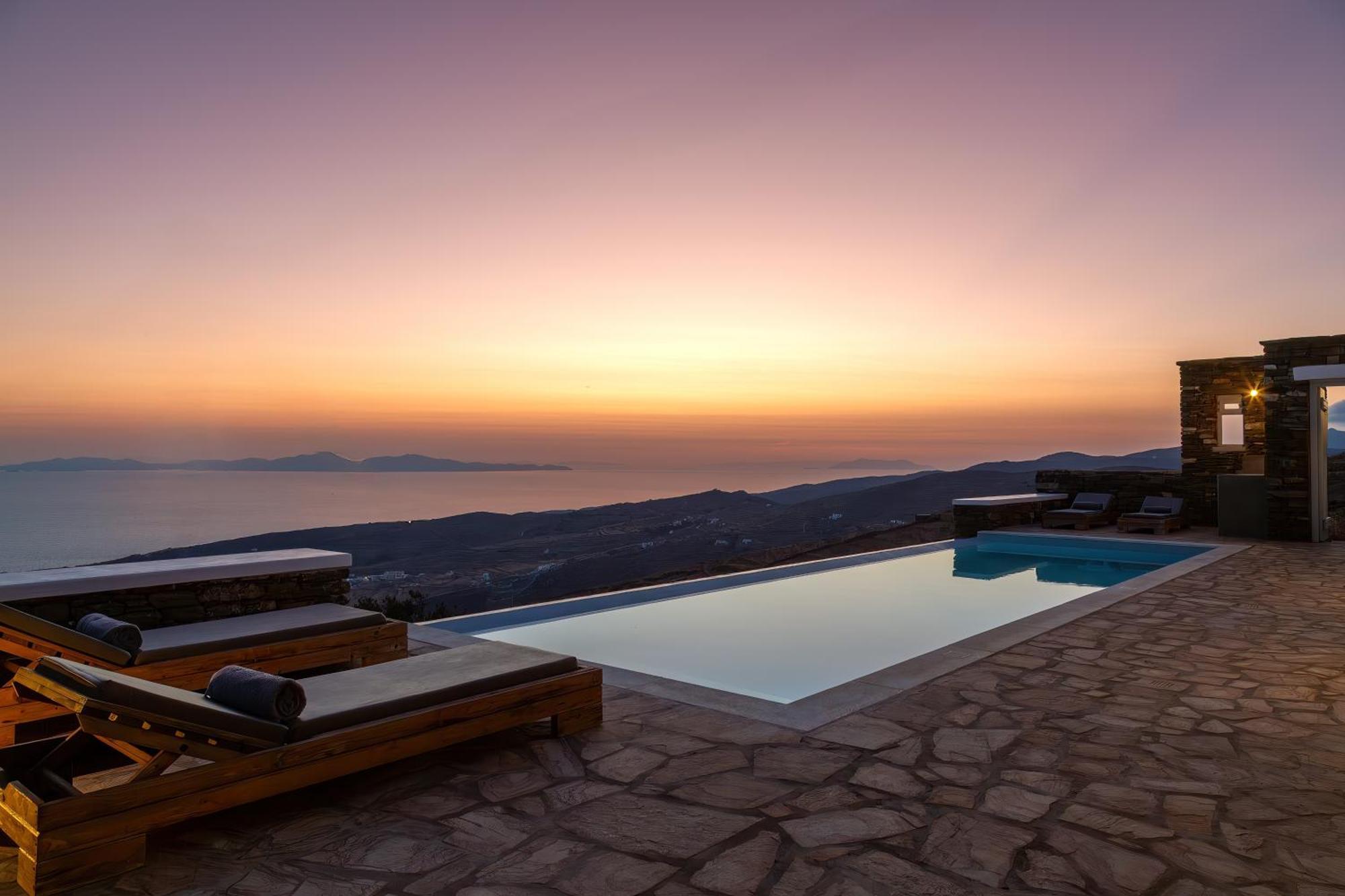 Villa Leonora Tinos Arnados Eksteriør billede